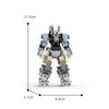 Yigebebe Mech Механизированные Морские Костюмы Роботы Мехе Сборные Фигурки Идеи MOC Строительные Блоки Игрушки для Подарков Игрушечные Кубики