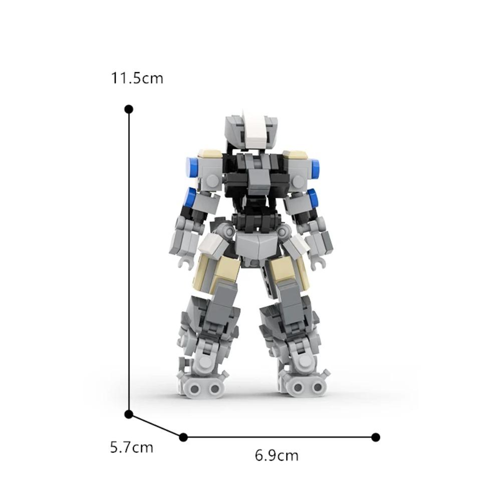 Yigebebe Mech Механизированные Морские Костюмы Роботы Мехе Сборные Фигурки Идеи MOC Строительные Блоки Игрушки для Подарков Игрушечные Кубики