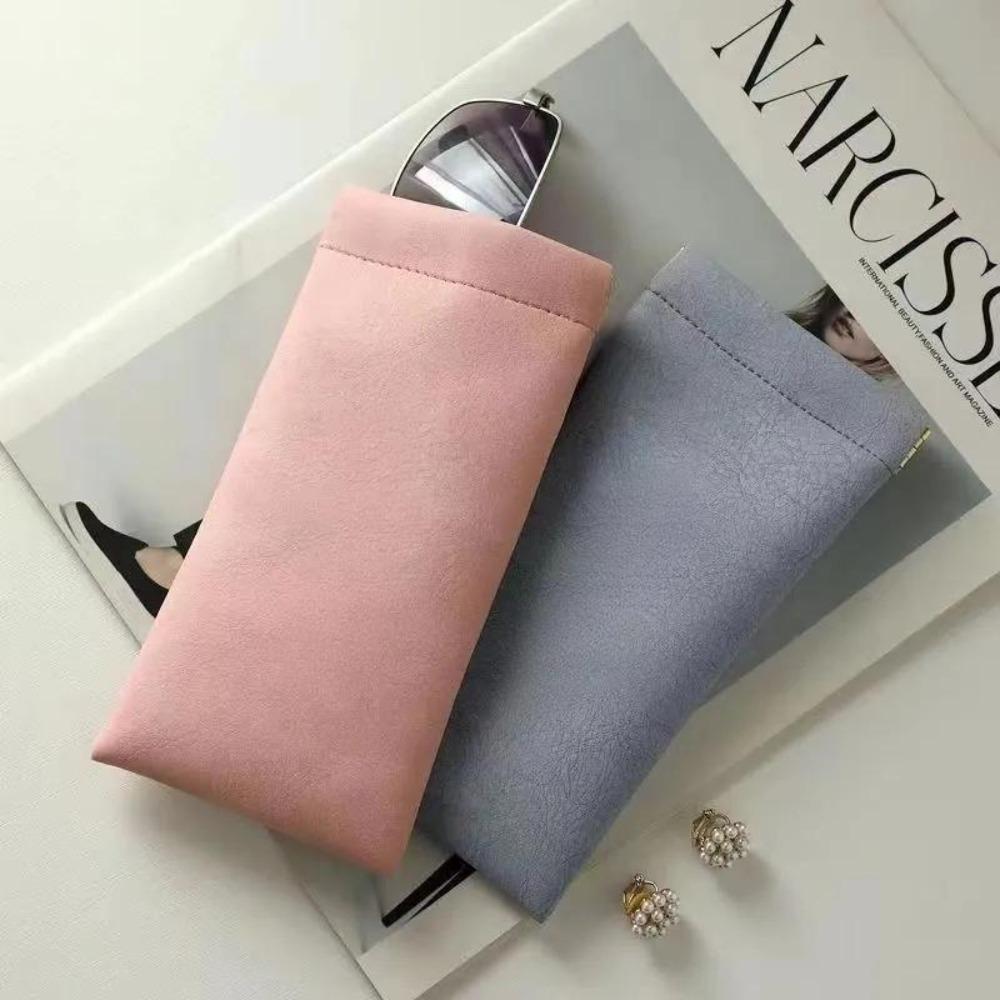 Мягкие кожаные сумки для хранения очков, водонепроницаемая сумка из искусственной кожи, новый чехол для солнцезащитных очков