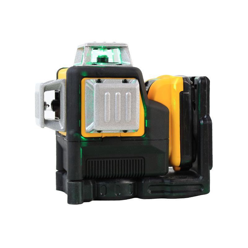 12-линейный 3D автоматический лазерный уровень с функцией инфракрасного настенного крепления
