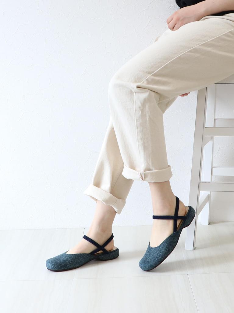 Crawl Varie Washable Double Strap Sandals for 3E Relaxed Wide Dot Light Size Women, Casual, Width, Fit, Instep, No. 529203, Gray, 23.5cm