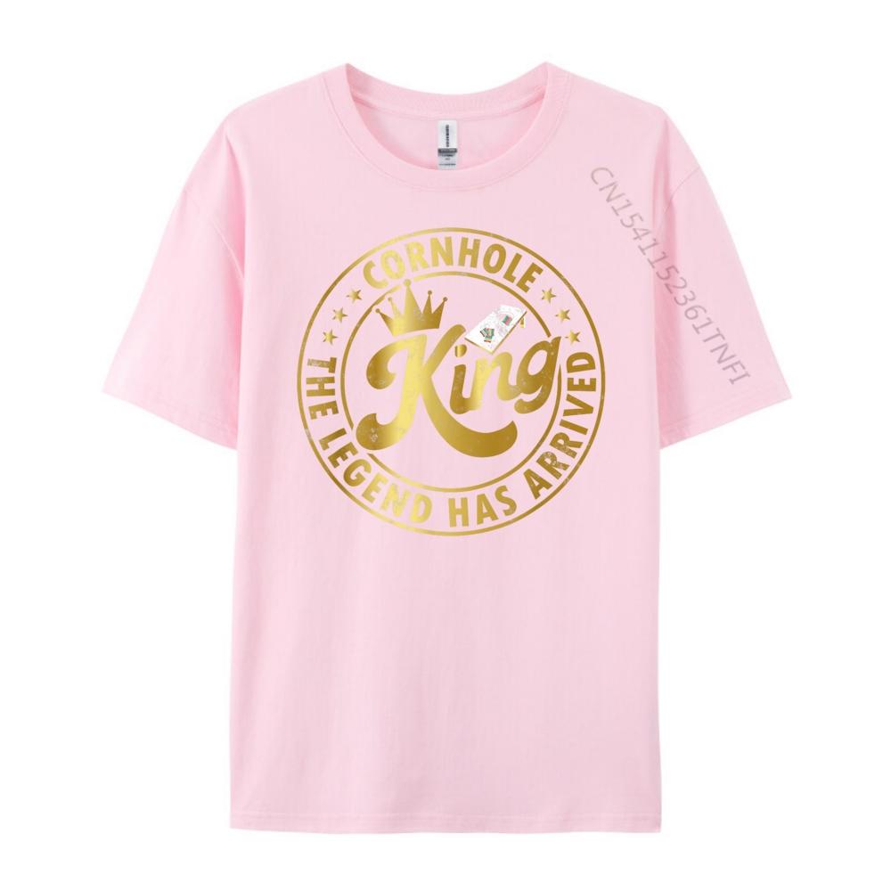 Cornhole King The Legend Has Arrived Cornhole Play Luxury T Shirt Vintage T Shirts Funny