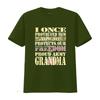 Mens My Grandson Is A Soldier Proud Army Grandma Military s T Shirt Black 2X Large vintage Washed designer clothes Stretched
