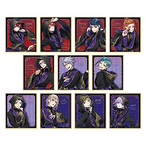 Disney Twisted Wonderland Trading Mini Shikishi Ceremonial Outfit Vol.1 11-Piece Box