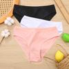 3PCS/Set Cotton Panties Women Briefs Jacquard Design Women Panties Sexy Female Underpants Solid Color Intimate Pantys S-XL