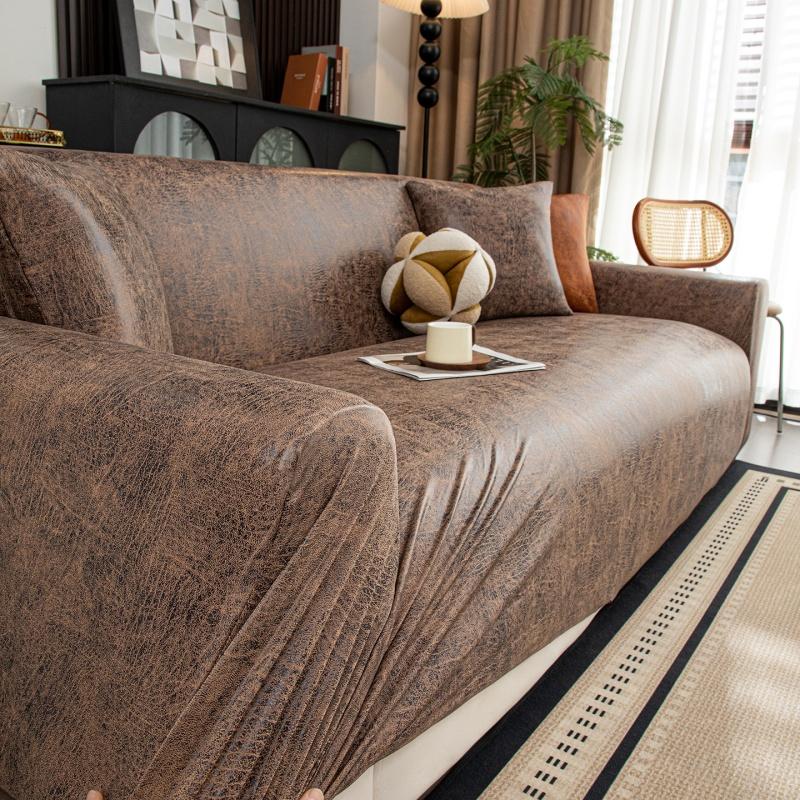 Водонепроницаемый эластичный чехол для дивана, регулируемый протектор для кресла, угловой L-образный стрейч-накидки, чехлы для дивана 1/2/3/4/5-местный