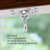Hanging Brackets Swing Hangers Set 304 Stainless Steel Swing Fixed Plate  Concrete