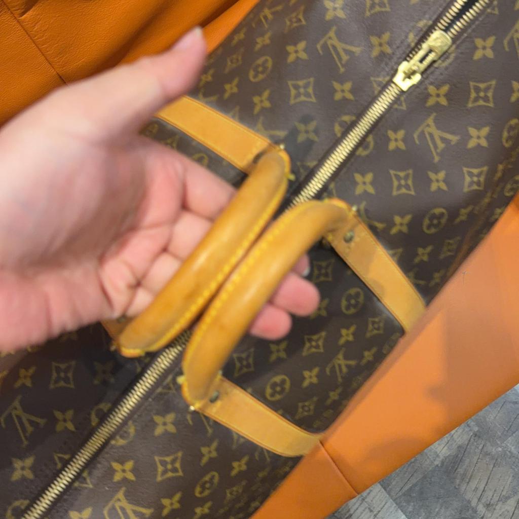 [Pre-Owned] Keepall 55 Monogram Canvas Travel Bag - Excellent #Y34O9G
