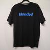 Черная синяя рубашка с логотипом Frank Ocean Blonded, футболка унисекс