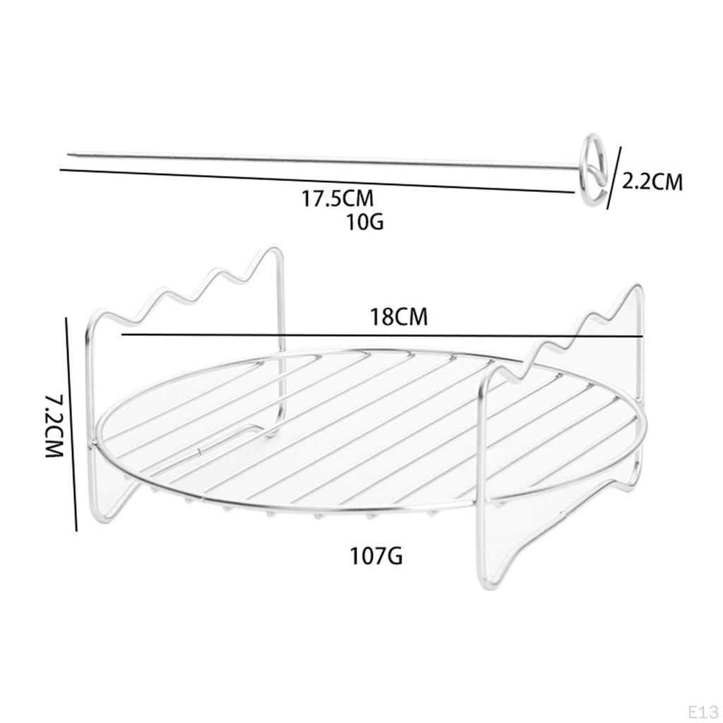 Аксессуары для фритюрницы Стойка для барбекю для универсальной охлаждающей полки для духовки