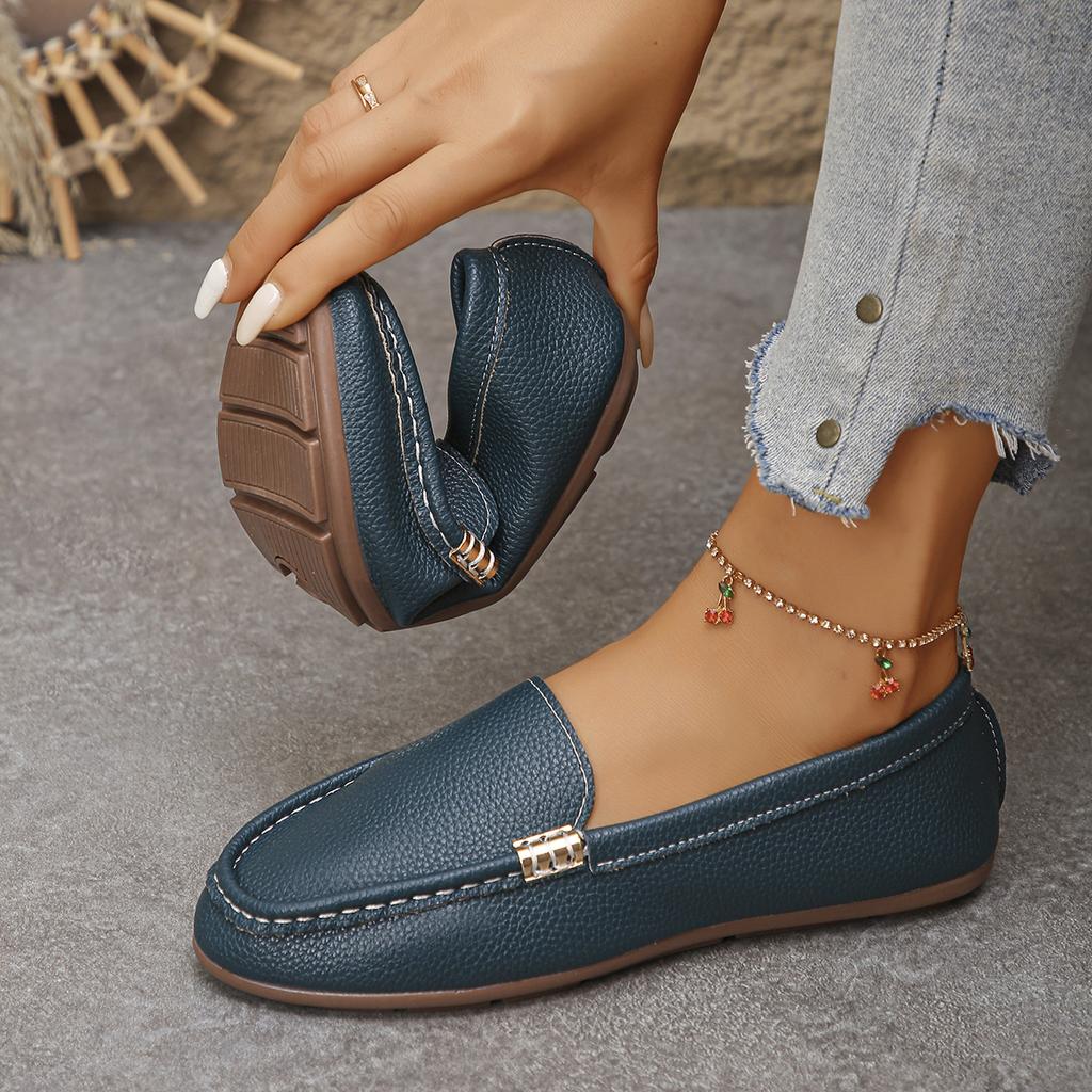 Fashion 2025 New Women Flats Wear-resisting Sneakers Women Fashion Casual Shoes Spring Autumn Loafers Non-slip Soft Flat Shoes for Women