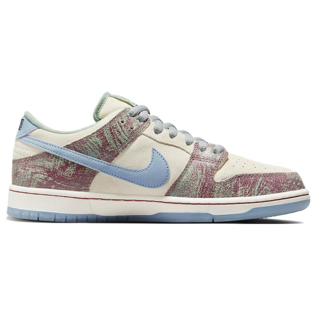 Кроссовки унисекс Crenshaw Skate Club x Nike Dunk Low SB кремовые парусиновые светло-голубые FN4193-100