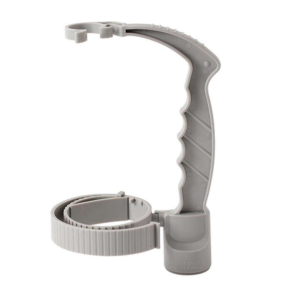 Beverage Bottle Pourer Handle Precision Flow Control Anti Spill Handle with Built-In Bottle Opener
