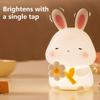 Ночник-кролик, прикроватная лампа для кормления грудью, диммируемый, перезаряжаемый ночник для детской, декор комнаты для девочек, мальчиков, малышей