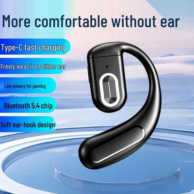 Беспроводная Bluetooth 5.4 гарнитура-вкладыш с шумоподавлением и заушиной Z70
