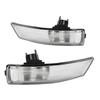 Left & Right Side Mirror Turn Signal Light Lens Cover For Ford Focus Mk3 2012-17