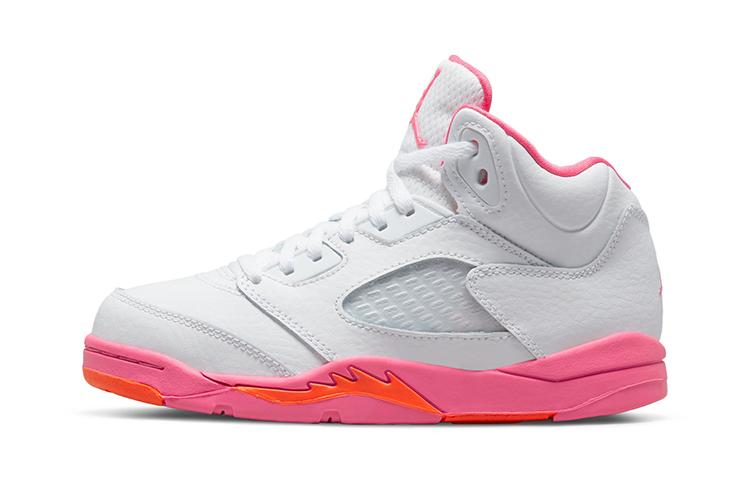 Jordan 5 Ретро WNBA Pinksicle Безопасный Оранжевый PS 440893-168