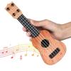 Eucli Модель игрушечной гитары Музыкальный образовательный инструмент Игрушечная гитара Мини-гитара Развивающая игрушка для малышей и дошкольников Детская