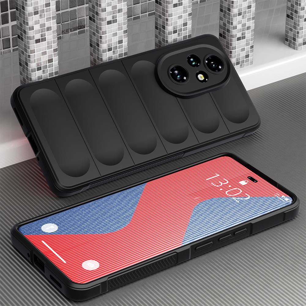 KEYSION Противоударный чехол для HONOR 200 Pro 5G, противоскользящая матовая мягкая силиконовая задняя крышка для телефона Huawei Honor 200 5G 200 Pro
