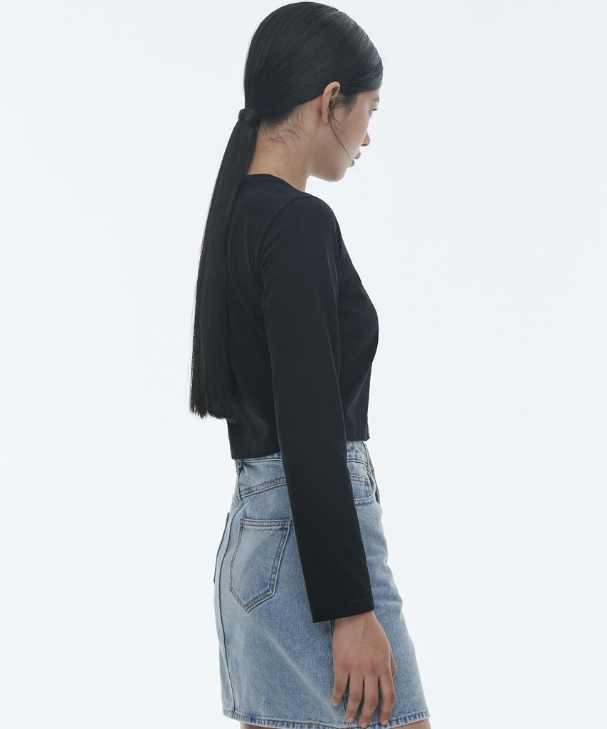 Musinsa Standard Woman Women'S Denim Mini Skirt [Light Indigo]