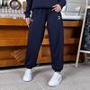 Puma Однотонные уличные теплые трикотажные спортивные брюки с флисовой подкладкой, женские, темно-синие 625304-16