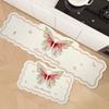 1/2pcs Insta-Worthy Cute Doormat Machine Washable Quick-Dry Bathroom Toilet and Kitchen Rug Set for Home Fashion Decor
