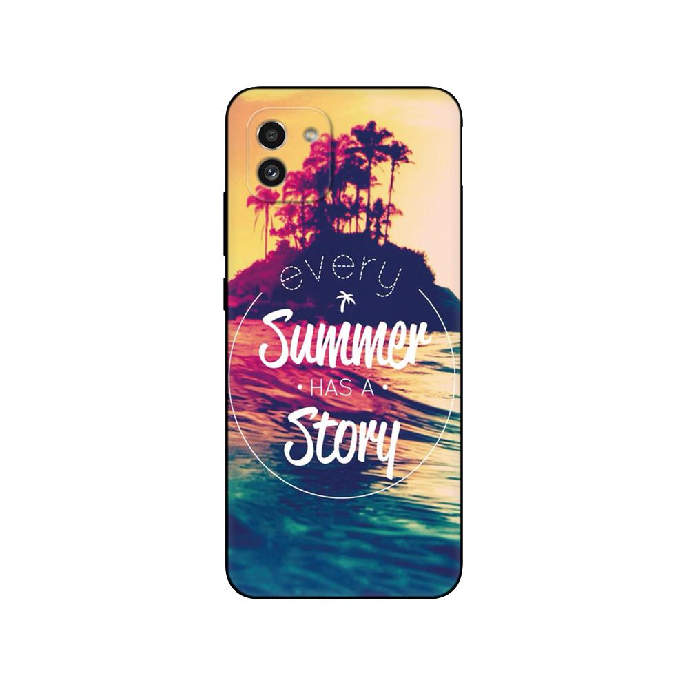 Чехол для Samsung Galaxy A03 164,2 мм, задняя крышка для GalaxyA03 Global A 03 A035, чехол для телефона, мягкий силиконовый бампер, черный чехол из ТПУ