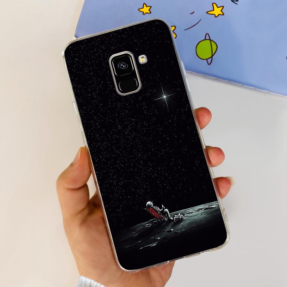 For Samsung Galaxy A8 2018 Case SM-A530F New Fashion Painted Cover Soft Silicone Phone Case For Samsung A8 Plus A8+ A730F Bumper
