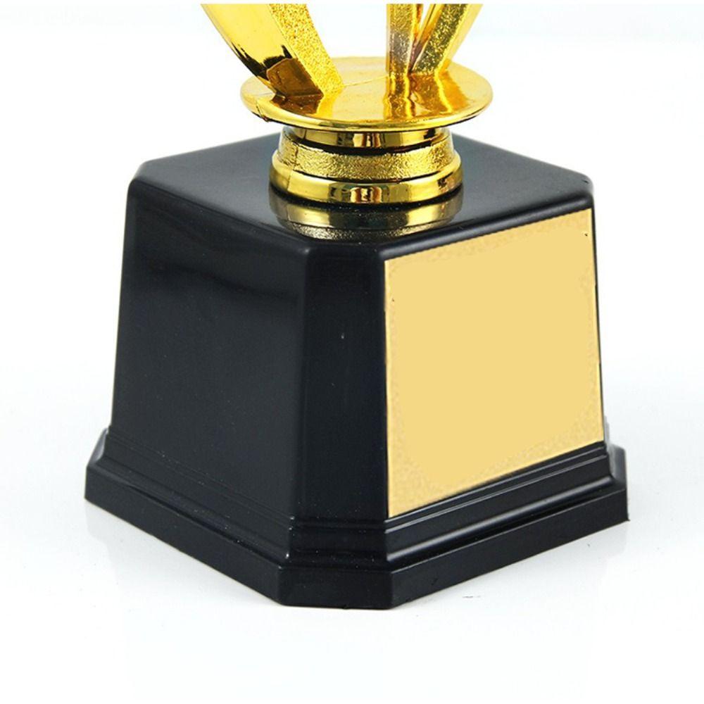 Пластиковая Модель Золотой Трофей Награды Боевые Искусства Награда Победителя Трофей Игрушка Школьный Наградной Приз