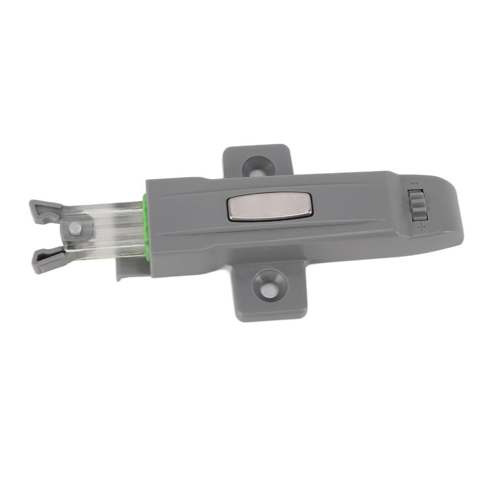 2Pcs ABS Touch Catch Closure Soft Close Self Locking Device Cabinet Door Push Latch RV Closet