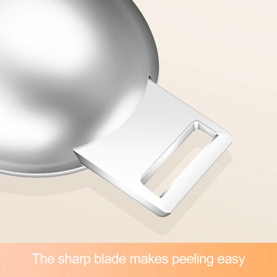 Мини-овощечистка для фруктов и овощей с выдвижным лезвием из нержавеющей стали, устройство для удаления кожуры картофеля, складной безопасный инструмент для очистки фруктов от кожуры яблок, груш, картофеля, киви