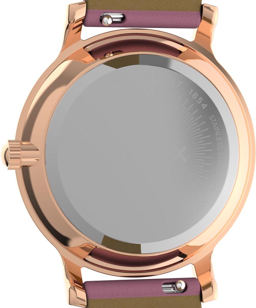 TIMEX Transcend Quartz 50M Water Resistant Mineral Glass Pink Gold Dial TW2V66900 Unisex