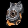 Punk Cat Mask For Halloween Party With Resin Material And Fun Costume Accessory For Cosplay Events