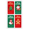 100Pcs Christmas Handicraft Labels Handmade Baking Sealing Stickers  Gift Wrapping