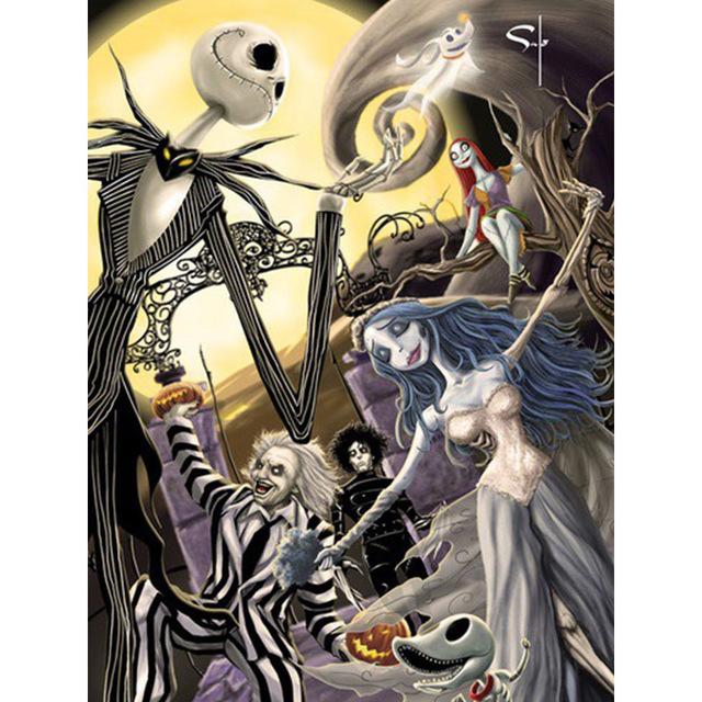 Полная площадь Алмазная картина Портрет Красочные животные Алмазная вышивка Волк Сова Пантера Изображение Стразы Вышивка Крестом Рождественские украшения