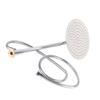 G1/2 Thread Stainless Steel Round Shower Household Bathroom Wall Mounted Shower Head 25cmRound