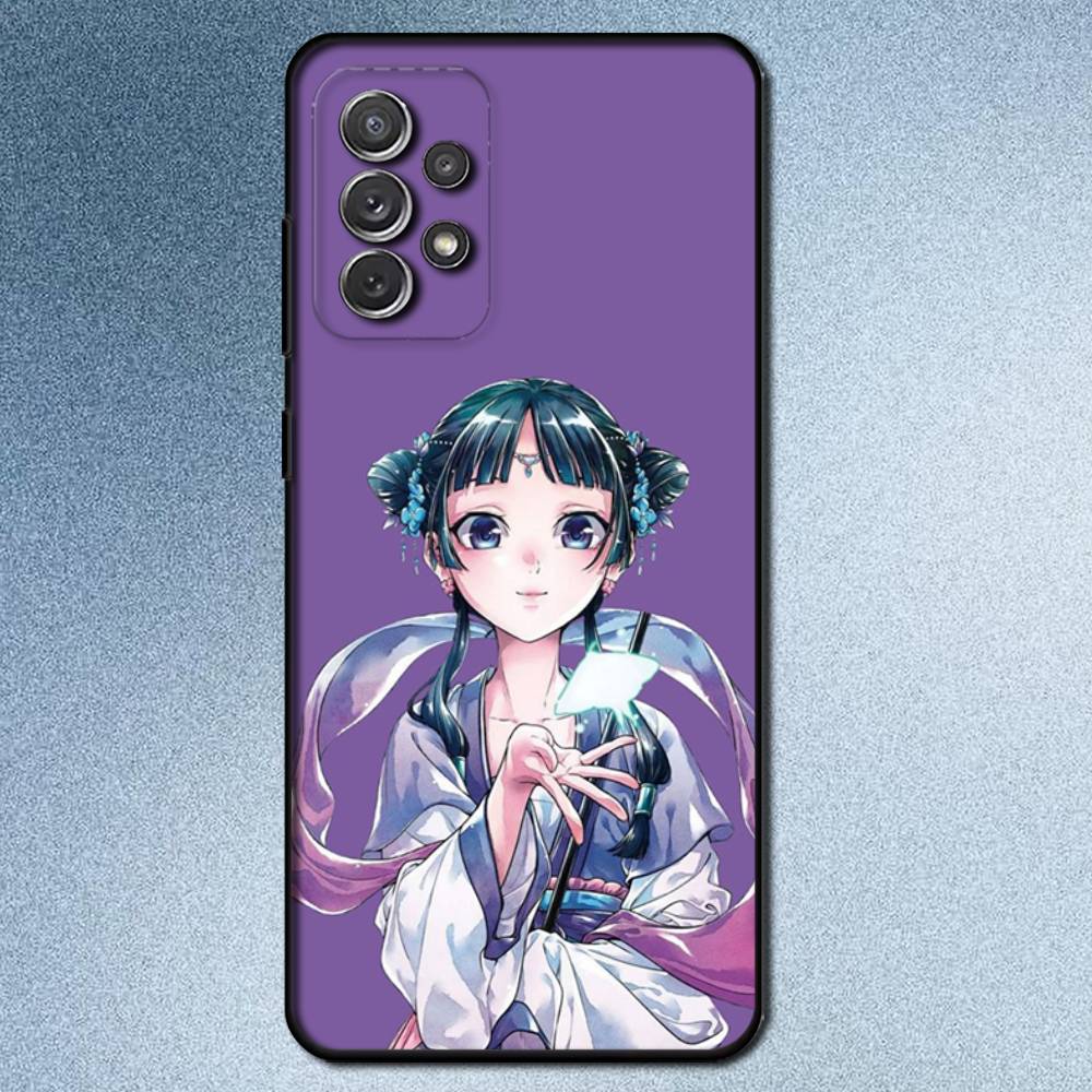 A-Apothecary D-Diaries Чехол для телефона MaoMao для Samsung S25, S24, S21, S22, S23, S30, Ultra, S20, Plus, Fe, Lite, Note, 10, 9, 5G Черная крышка