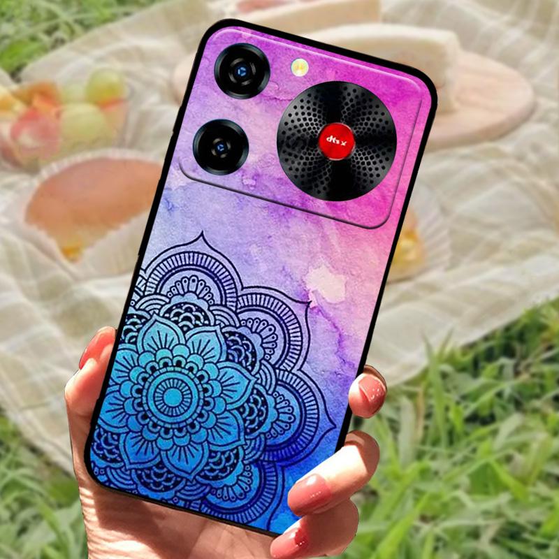 For ZTE Nubia Music Case Shockproof TPU Silicon Black Bumper Cover For ZTE Nubia Music Phone Cases Cute Back Cover Fundas Capa