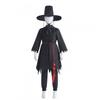 K-POP Star Cosplay Costume Black Demon Set Stage Performance Halloween Party