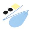 Saxophone Cleaning Kit Sax Cover Wiping Cloth Swab Set Wind Instrument Woodwind Accessories