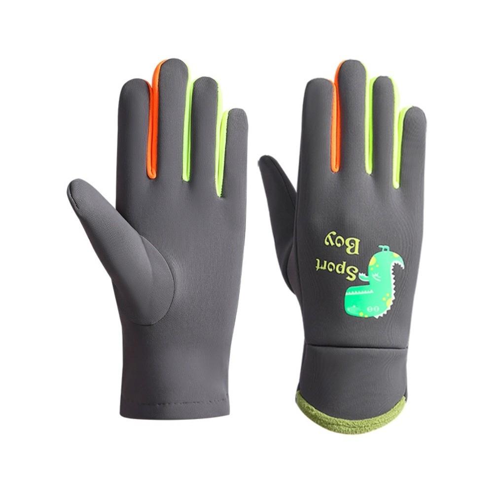 Touchscreen Finger Strips Children's Mittens Kids Cycling Gloves Winter Activities