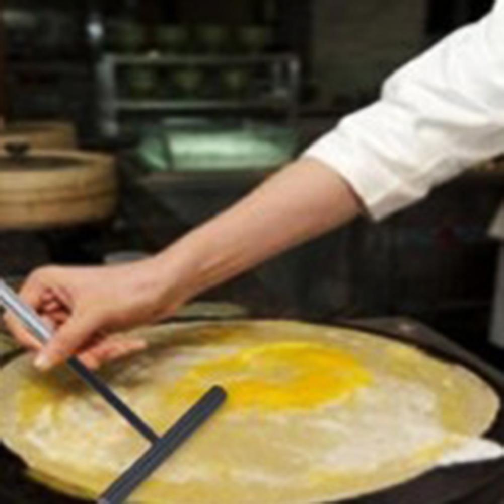 2pcs Crepe Spreader Crepe Maker Pancake Batter T Shape