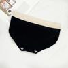 Spring Solid Color Women's Underwear Multi-color Simple Mid Waist Breathable Triangle Pants