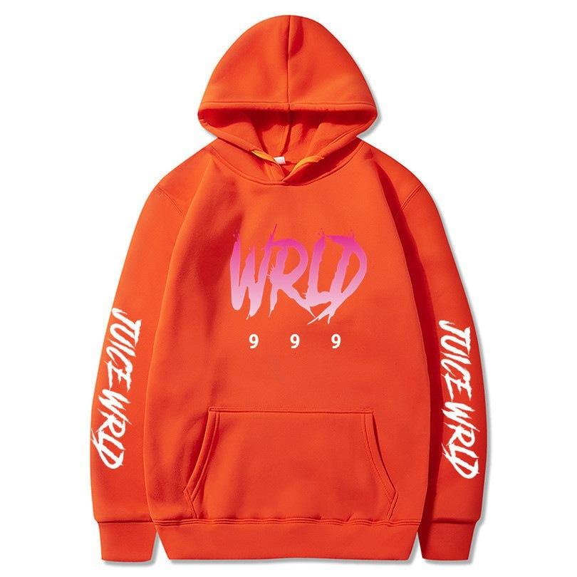 Новый горячий свитер singer juice wrld принт уличный популярный мужской и женский осенне-зимний худи