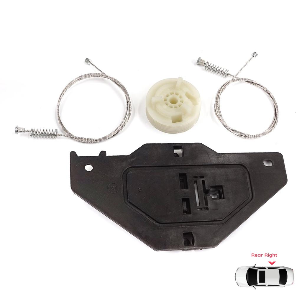 BWR5484 Комплект для ремонта регулятора электрического стеклоподъемника задней правой двери для Citroen C4 Picasso MK1 UD Grand UA 2006-2013 MPV 9224E4