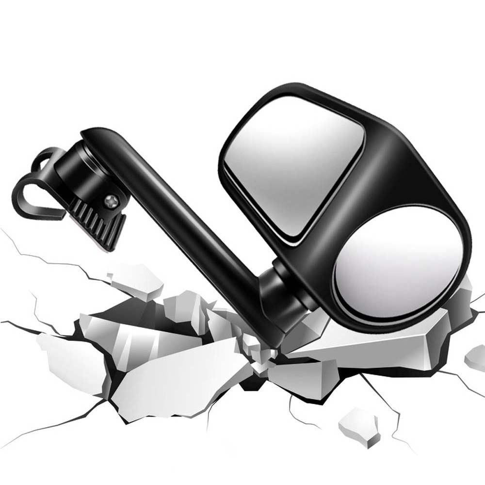 Round Double Direction Car Blind Spot Mirror Car Reversing Auxiliary Car Rear View Mirror
