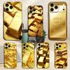Крутой золотой художественный чехол для iPhone 17, 16, 15, 14, 13, 12, 11 Plus, Pro Max, XS, X, XR, SE, Mini, 8, 7, мягкий силиконовый черный чехол