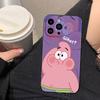 Чехол для телефона P-Патрик Звезда S-Губка Боб Для iphone Apple 17 AIR 16E 16 15 14 13 12 11 Pro XR Max 8 7 Plus ТПУ Чехол Оболочка
