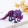 Динозавр игрушка действие динозавр тема орнамент 3D печатная модель многошарнирный подвижный дисплей игрушка снятие стресса для детей