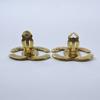 CHANEL COCO Mark Earring mesh Plated Gold 32.8g Women Used